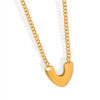 Golden Heartbeat Necklace