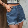 RoughCut Denim Shorts