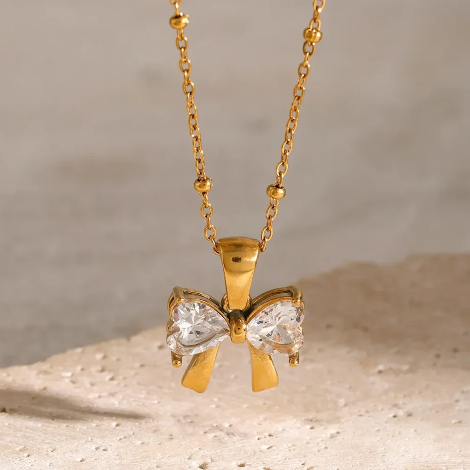 Luxe Bow Necklace