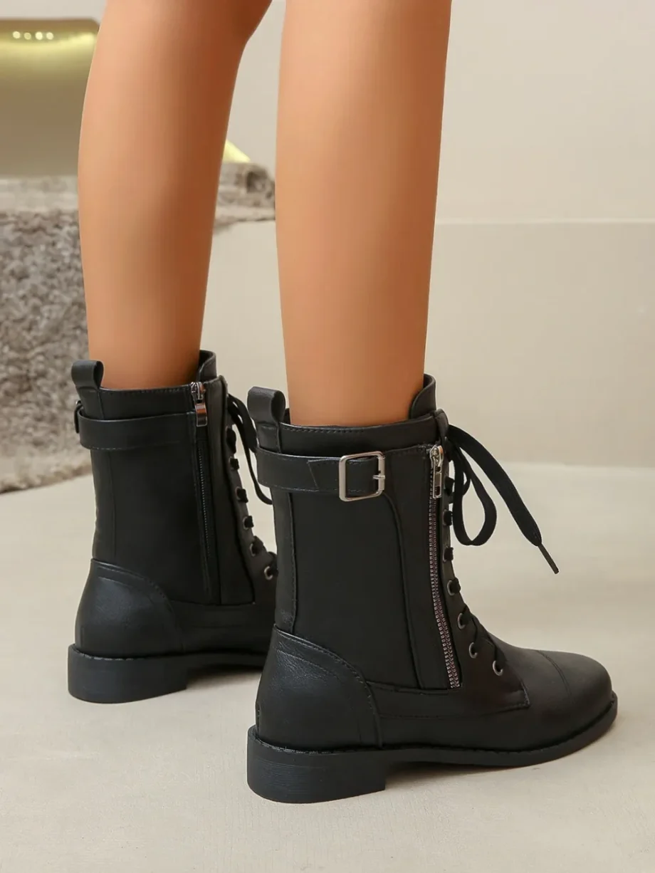 LaceUp Luxe Boots