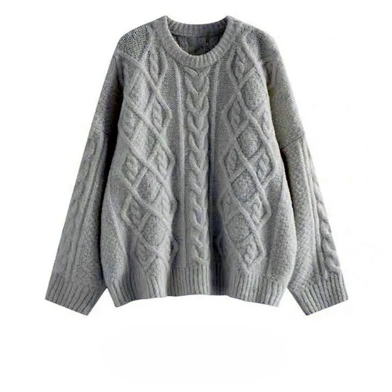 Criss-Cross Cozy Oversized Sweater