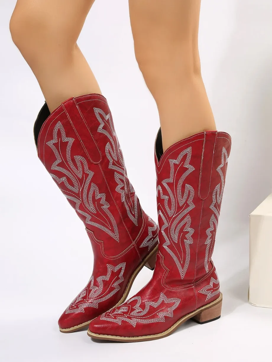 PointCraft Embroidered Boots