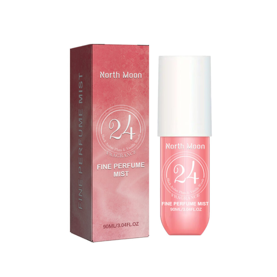 Black Amber Plum And Vanilla Woods Perfume Spray