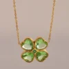 Lucky Charm Clover Necklace