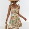 Floral Whimsy Mini Dress