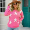 Starry Vibes Dropped Shoulder Sweater
