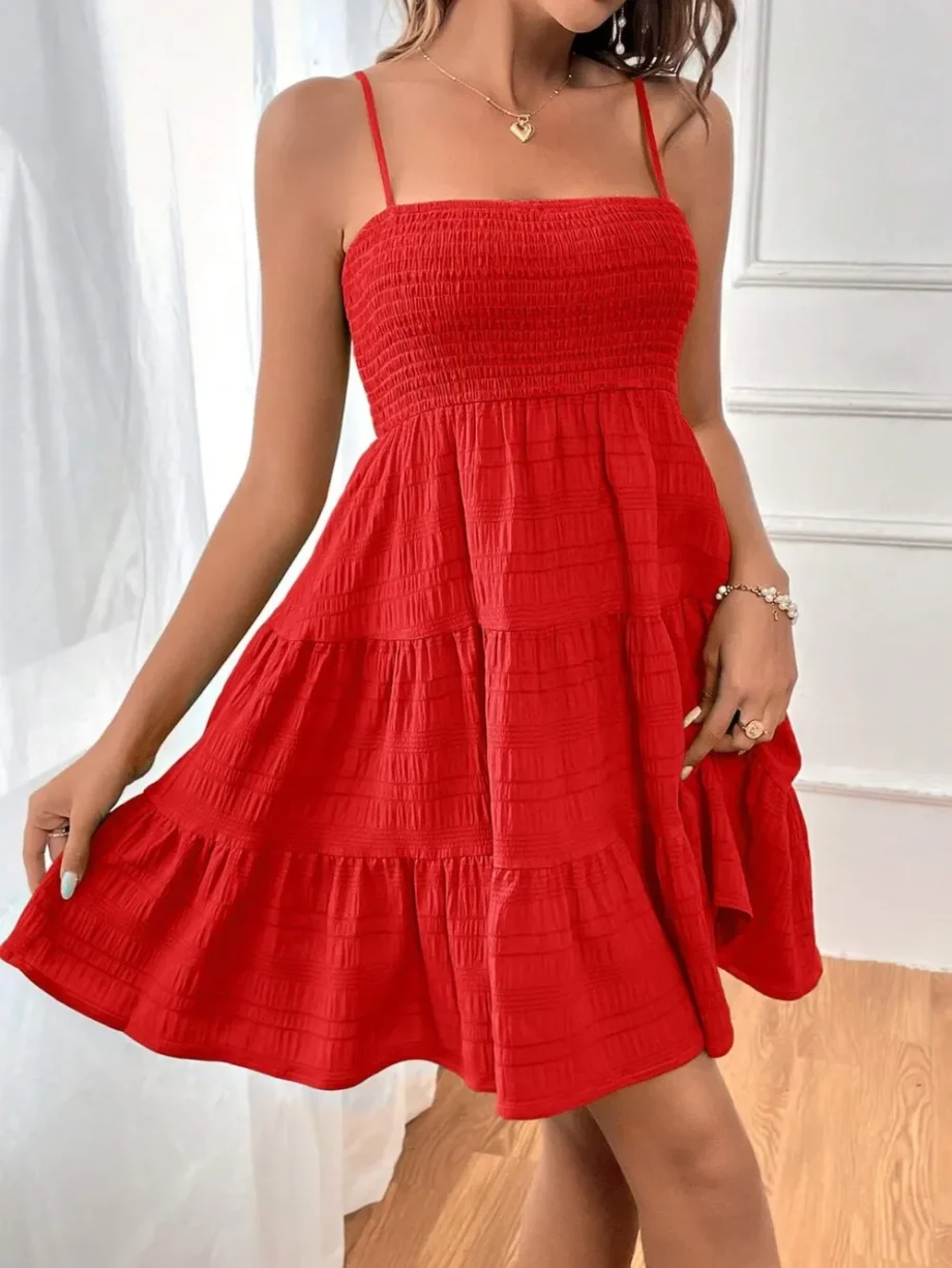Floral Breeze Tiered Dress