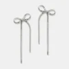 Petite Bow Bar Earrings
