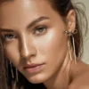 Petite Bow Bar Earrings