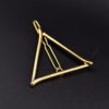 Minimalist Hollow Triangle Hair Clip