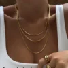Triple Charm Layered Necklace