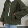 Plush Lambskin Winter Coat