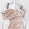 Satin Glow Mini Dress