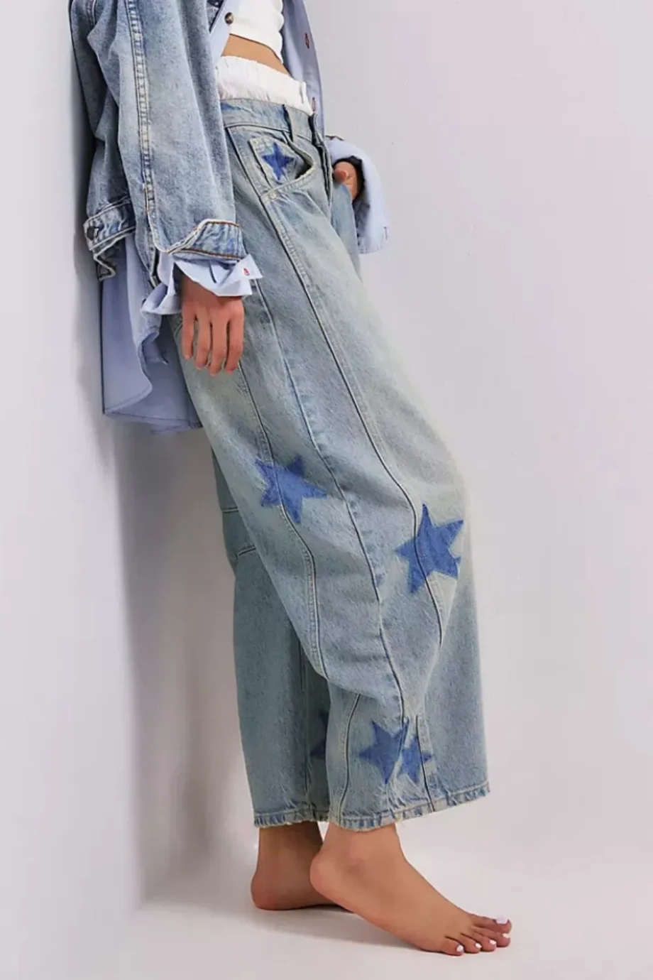 Stellar Wide-Leg Jeans