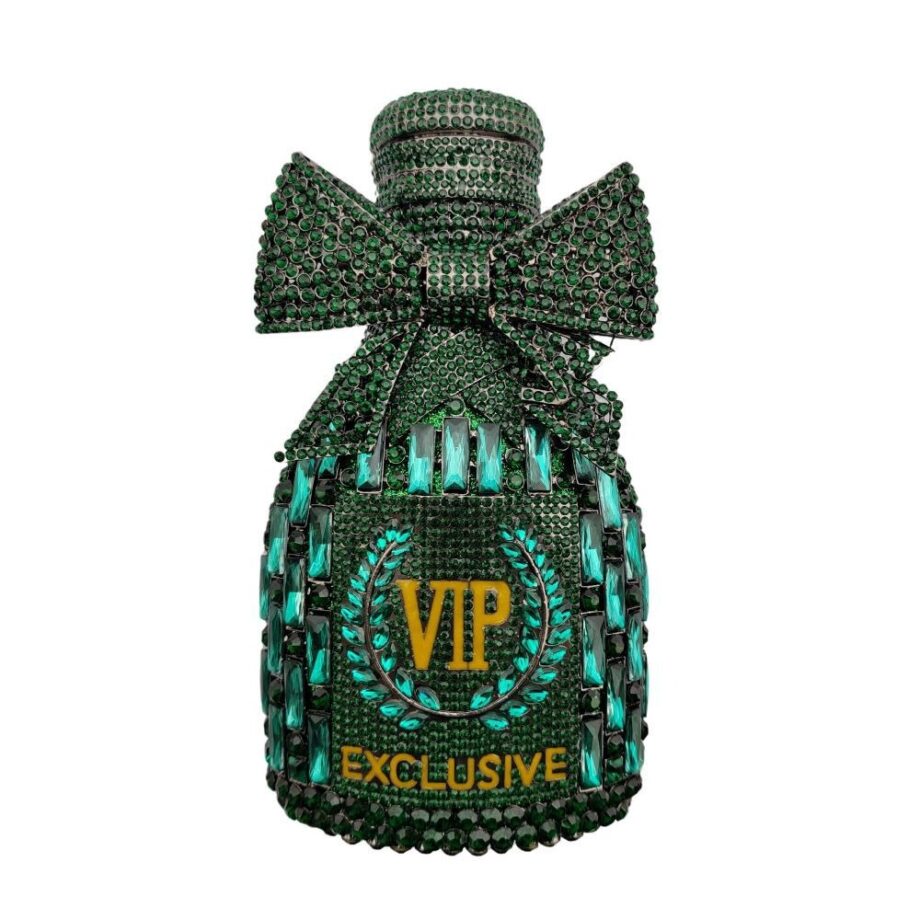 ChampagneBow Crystal Bag