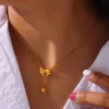 GoldenBow Pendant