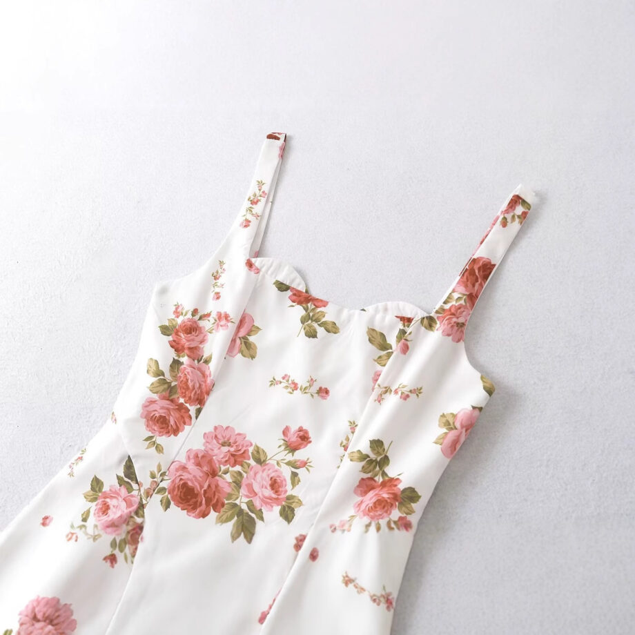 Floral camisole jumpsuit