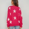 Starry Vibes Dropped Shoulder Sweater