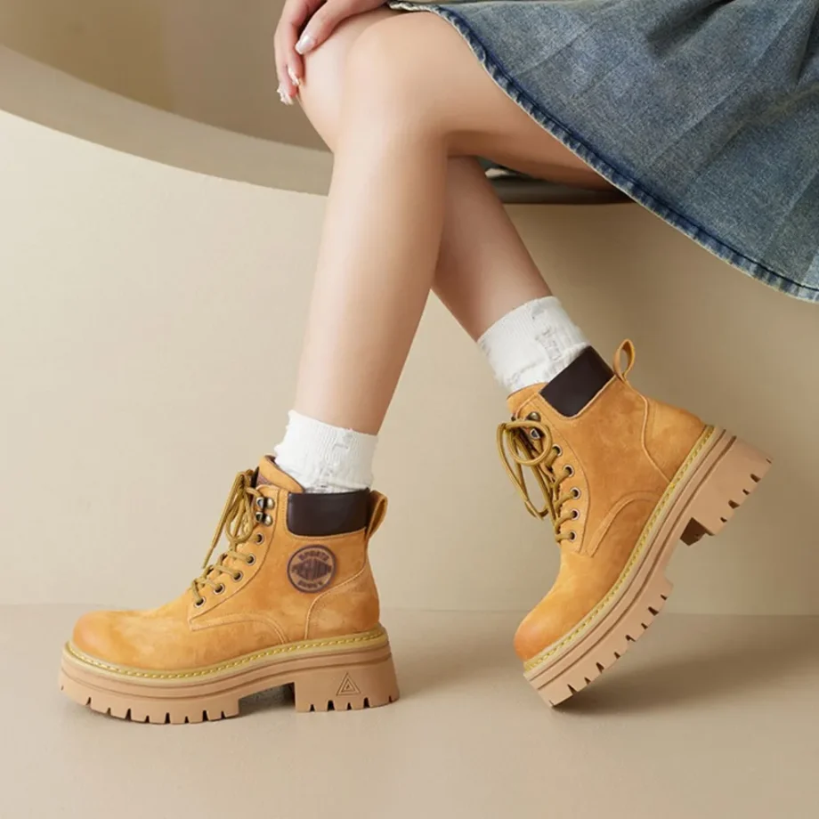 Heightened Lace Boots