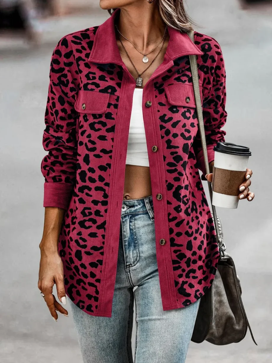 Leopard Print Jacket