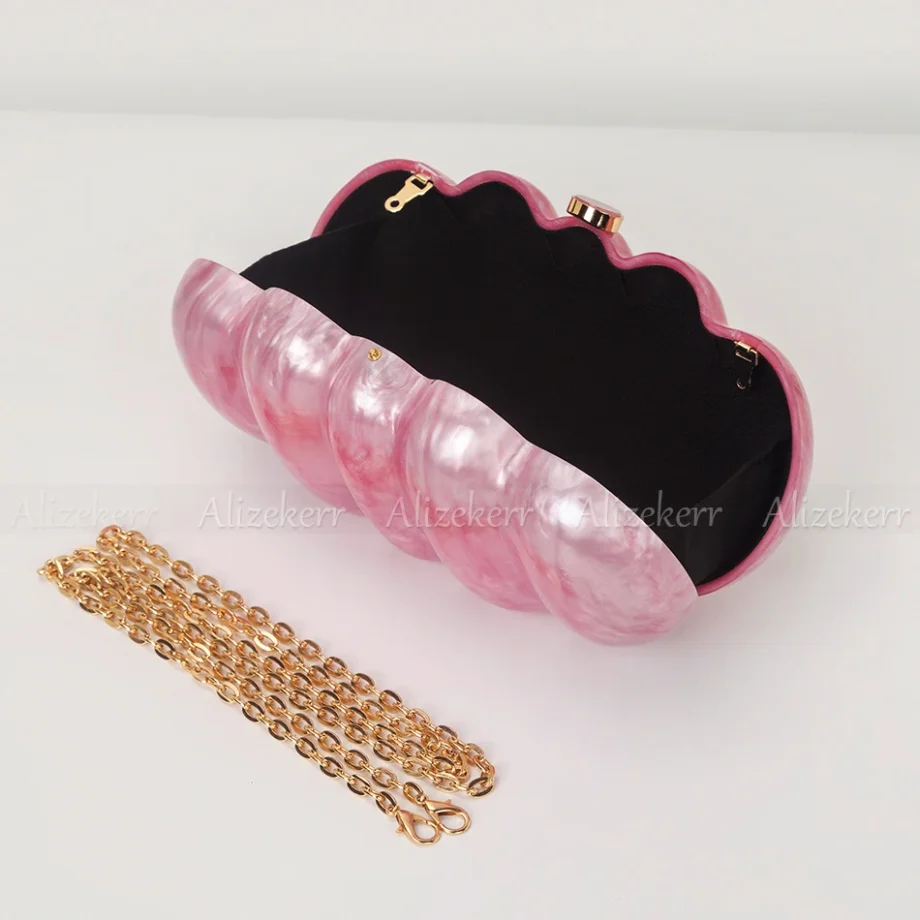 Oyster Glow Clutch