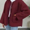 Plush Lambskin Winter Coat