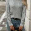 Cozy Cable Knit Sweater
