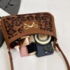 Leopard Luxe Bow Bag