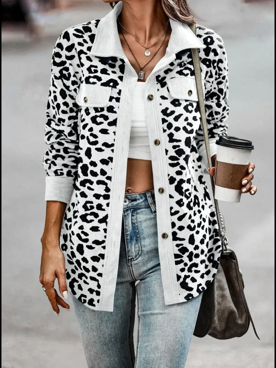 Leopard Print Jacket