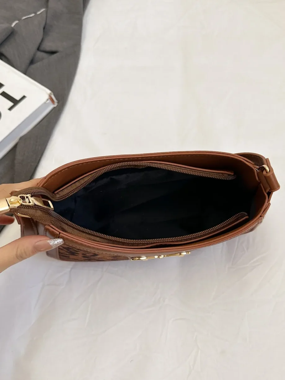 Leopard Luxe Bow Bag