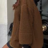 Plush Lambskin Winter Coat