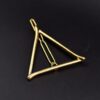 Minimalist Hollow Triangle Hair Clip