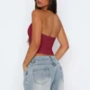 Halter Luxe Cropped Cami