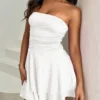 Layered Tube Mini Dress