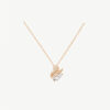 Graceful Swan Pendant Necklace