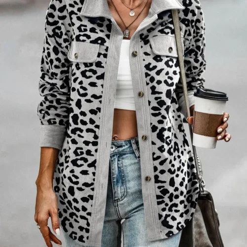 Leopard Print Jacket
