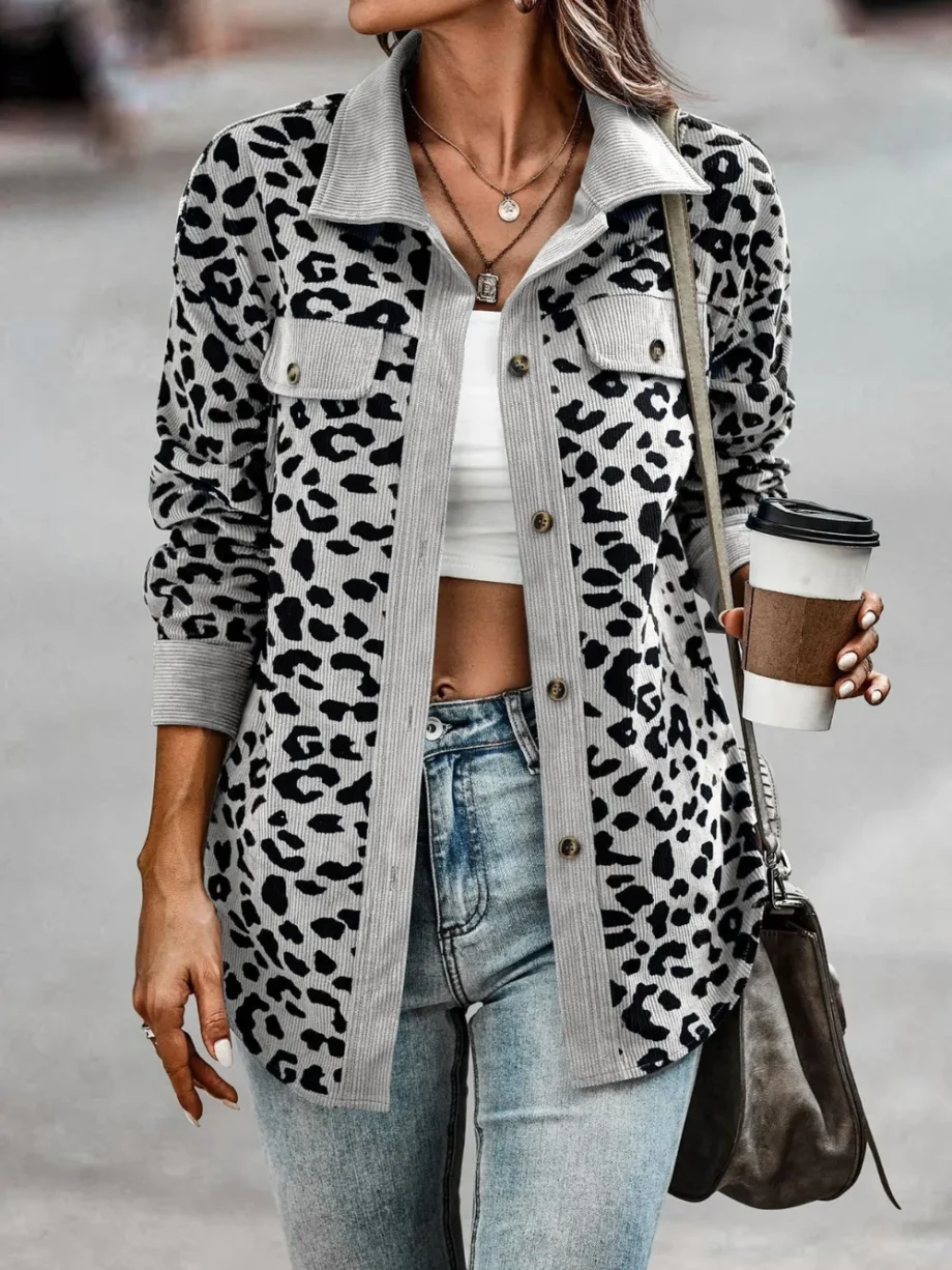Leopard Print Jacket