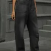 Sunwashed Wide-Leg Jeans