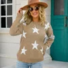 Starry Vibes Dropped Shoulder Sweater