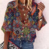 Summer Gypsy Printed Shirt