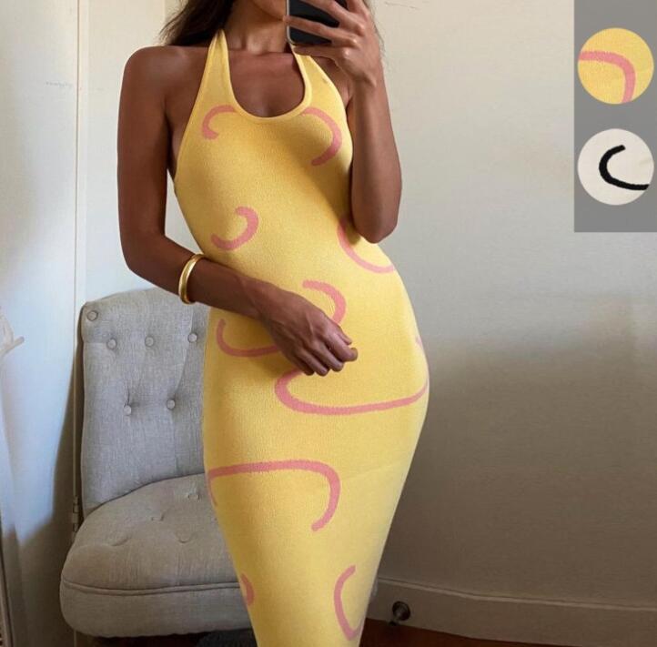 Sunkissed Silk Knitted Bodycon Dress