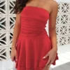 Layered Tube Mini Dress