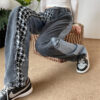 Washed multi pocket Jeans