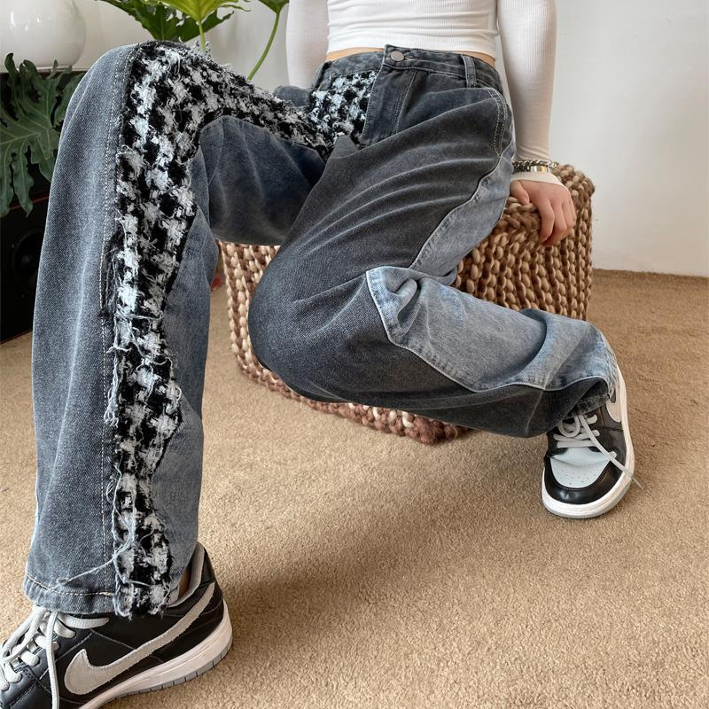 Washed multi pocket Jeans
