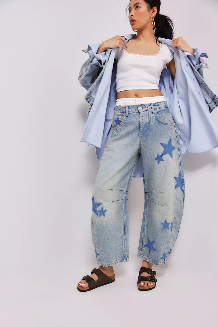 Stellar Wide-Leg Jeans