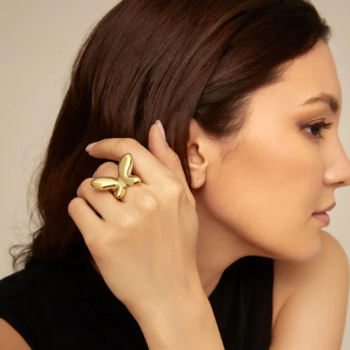 Delicate Butterfly Ring