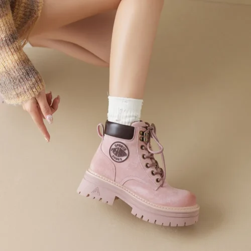 Heightened Lace Boots