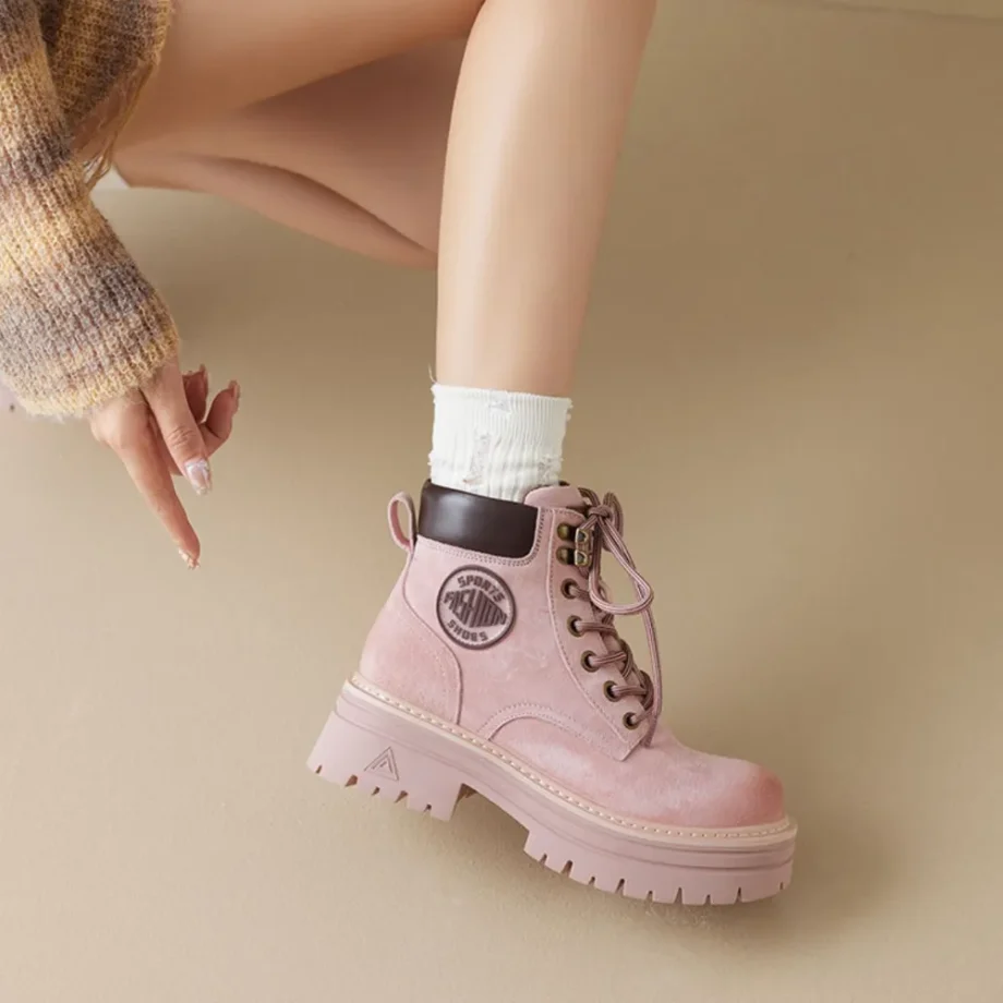 Heightened Lace Boots