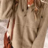 Fleece Hooded Jacket