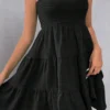 Smocked Square Cami Dress